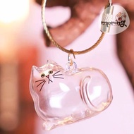 GANTUNGAN Cat Fur Storage Keychain