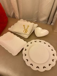 幸福傳承 Candy Corner 甜品盤/下午茶層架（一套4件）