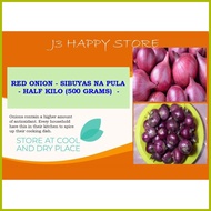∡ ❐ ┳ SIBUYAS NA PULA - RED ONION ( HALF KILO - 500GRAMS)