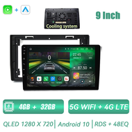 TV Mobil Murah Meriah 4+32G Head Unit Android 9 Inch Untuk Semua Double Din Mobil 7/9/10 Inch IPS Sc