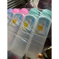 SQUARE COOLPOT 1.5Ltr Lemony plastic orange peel