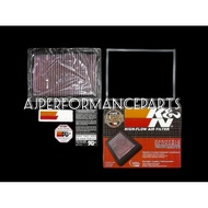 BMW E46 K&N USA WASHABLE DROP IN AIR FILTER 33-2231