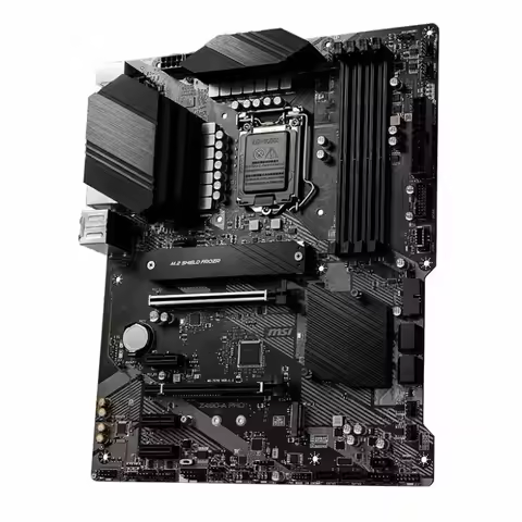 MSI LGA 1200 Z490-A PRO Motherboard 128GB Intel Z490 PCI-E 3.0 Desktop Mainboard M.2 Dual Channel DD