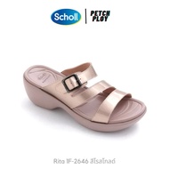 Scholl รุ่น Rita 1F-2646 รองเท้าสกอลล์ผู้หญิง เทคโนโลยี ไบโอปรินท์ Bioprint