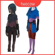 Jinx Arcane Cosplay Costume with Polyester Fabric - Perfect for Anime Enthusiasts