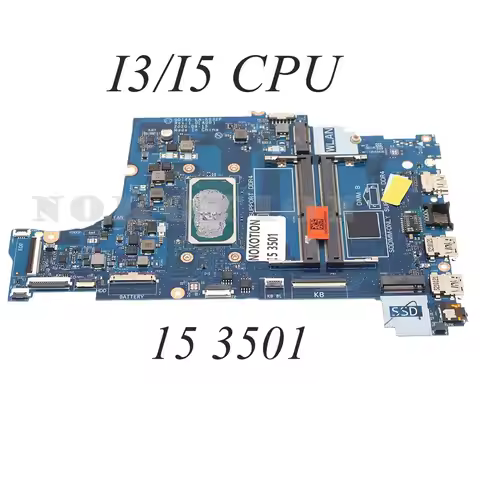 For DELL Vostro 15 3501 3500 PC Motherboard With I3/I5 CPU CN-0RYXFP 0RYXFP GDI4A LA-K032P MAIN BOAR