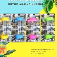 Drink BOTTLE DOG Cat Rabbit Cincilia DOG MEME BOTTLE 400 ML