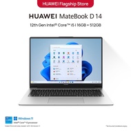 HUAWEI MateBook D14 2024 14" Laptop | 16GB+512GB 13th Intel H Series Processor | Eye Comfort Display