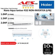 CAN INSTALL Haier 1HP Non Inverter Air Conditioner Air Cond 1.0HP HSU-10LPB23 LPB23 SERIES