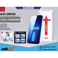 IP 14 PRO MAX 13 PRO MAX / 13 PRO / 13 XUNDD Clear FULL Screen Protector Tempered Glass 1 CLICK