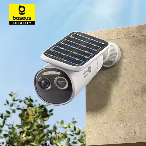 Baseus Security S2 Outdoor Camera 4K Clarity Solar Wireless Wifi Camera Smart Face ID IP67 Waterproo