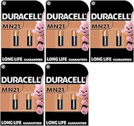 10 x Duracell MN21 (5 Blister Packs of 2 Batteries) 10 Batteries (A23/23A/V23GA/LRV08/8LR932)