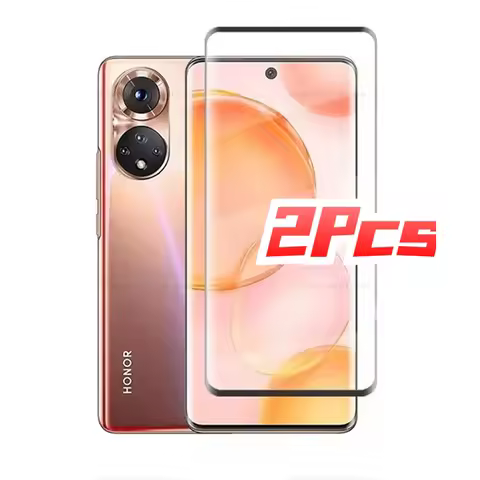 2Pcs Tempered Glass For Honor 60 50 30 Pro 50 Lite X30i X20 SE Full Cover Screen Protector Film For 