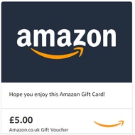 5 Pound Denomination UK amazon amazon Gift Card
