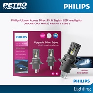 หลอดไฟหน้ารถ - LED Philips ULTINON ACCESS 6000K 12V Direct Fit พร้อมระบบ Air-Cool Technolygy