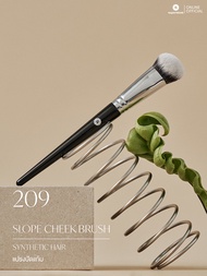 SUPERMOM l 209 Slope cheek brush แปรงปัดแก้ม ขนสังเคราะห์ แยกชิ้น (มีกล่องแพ็คเกจ)
