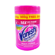 碧蓮 - VANISH 碧蓮 Oxi Action 超強萬用去漬霸 900G+200G(新舊包裝隨機發送)（4895173259975）