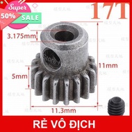 [HSP SHOP] motor sprocket 17T - 19T - 21T - 23T - 27T - 29t core 3.17mm