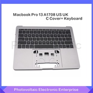 【GF】Original A1708 Topcase For Macbook Retina Pro 13'' A1708 Top case US UK  Keyboard with Backlight