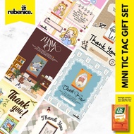 REBENICE 1Pcs Farewell Thank You Gift Mini Tic Tac Gift Set 02 Edition Colleague bulk Edition Gift C