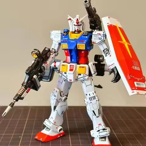 Gto Hg 1/144 Yuan Zu Tmech Assembly Model Kit Rx-78-2 Action Figures Puzzle Toys Collectible Desktop