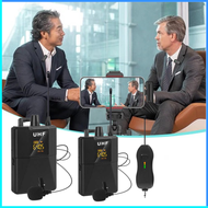 COD XTUGA UHF Mikrofon Nirkabel Lavalier Wireless 2 Transmitter / mik mic mikrofon microfon mikropon