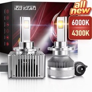 Xenon Led Bulb 30000LM D1S D2S D2R D3S D4S D4R D8S Triton D5S Replacement For 2 Cars