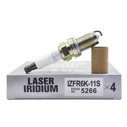 4/6PCS IZFR6K-11S 5266 Laser Platinum Spark Plugs For Honda Civic FRV 2006 2007 2008-2011 1.8L CRV I