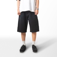 Moxie Skater Jorts - Faded Black