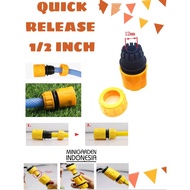 Quick RELEASE 1/2 INCH Hose Connector 1/2'' Connector Faucet To Hose