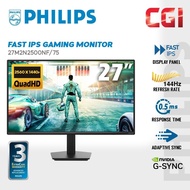 Philips 27" 27M2N2500NF ( Fast IPS, QHD, Adaptive Sync, G-Sync, 144Hz, 0.5ms ) Gaming Monitor