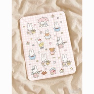 Miffy iPad Pro 12.9inch Casing Flip Cover With Pen Slot Ipad Casing Ipad Flipbag Ipad Protection Ipa