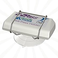 JL Safety Indestructible Toll Pass Holder with Largest Suction Cup for EZ-Pass, I Pass, FasTrak, Sun