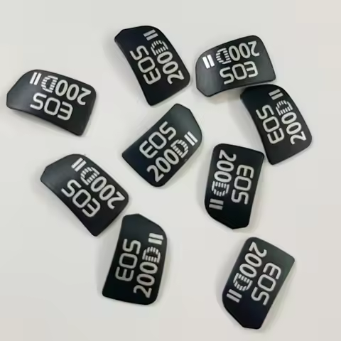 1PCS High Quality New for Canon EOS 100D 200D 200DII 6D 6D Mard II LOGO Body Nameplate Label Repair 