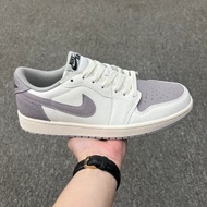 NK-AJ 1 Retro Low OG Sail Atmosphere Grey basketball shoes Sports NK-AJcushion*&-&