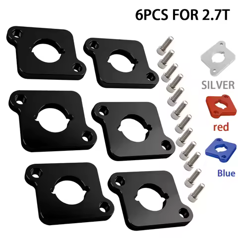 CNC Billet Aluminum R8 2.0T FSI Ignition Coil Conversion Adapter Plates For Audi B5 S4 C5 A6 Allroad
