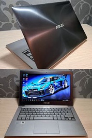 ASUS ZenBook i7 256G+750G metallic slim laptop (1.3kg!) 輕薄