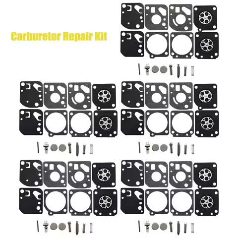 5pcs/lot Carburetor Repair Rebuild Kit Replaces ZAMA RB-29 For Homelite ST155/175/285/385 Ryobi 700/
