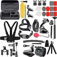 50 in 1 Action Camera Accessory Kit Sets for GoPro Hero 12/11/10/9/8/7/6/5/4 GoPro Max Insta360 AKAS