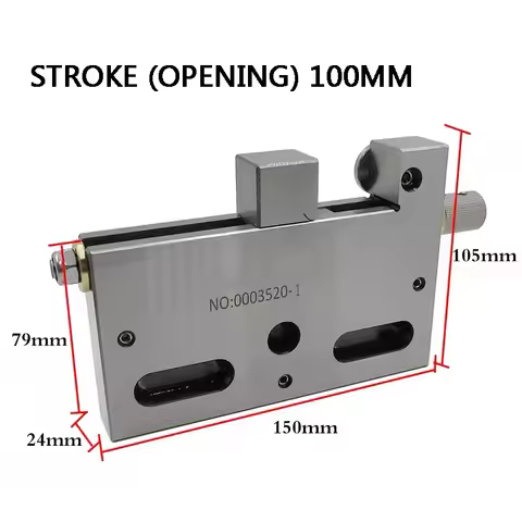 CNC Wire Cutting Slow Wire Cutting Special Clamp Clamping Range 0-50 0-100 Manual Stainless Steel Vi