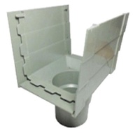 CORONG TALANG KOTAK PVC 4 INCI
