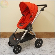 รถเข็นเด็ก stokke รุ่น scoot สีเแดง สภาพสวย