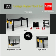 G-Fans Models 1/64 Diorama Diecast Garage Repair Tool RWB Set B