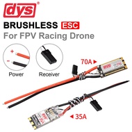 DYS 35A/70A 3-6S BLheli_32bit Brushless for Dshot150/300/600/1200 FPV Racing Quadcopter RC Crawler P
