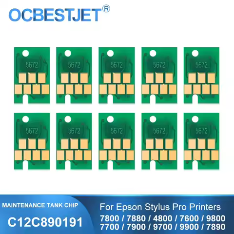 For Epson 4800 4880 7600 7700 7800 7880 7890 7900 9600 9700 9800 9880 9890 9900 C12C890191 Maintenan