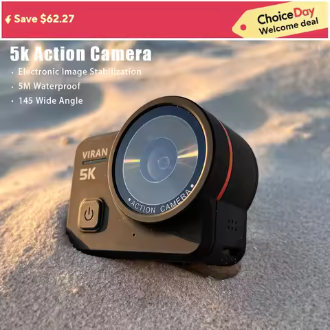 5K Action Camera V10 Electronic Image Stabilization 2" Touch LCD 4K Waterproof Action Camera Dashcam