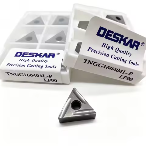 DESKAR TNGG160402L TNGG160404L TNGG160402R TNGG160404R-C P F S LF90 LF6018 Carbide Insert TNGG Inser