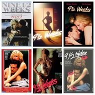 Movie "Nine And A Half Weeks" Poster Print, Home Modern Wall Art, Living Room, Bedroom, Dining Room,