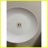 ∈ ☋ ♟ Arcopal France Elegant White Plates &amp; Bowls