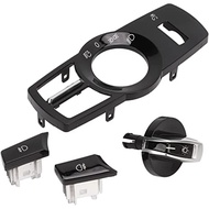 Car Front Headlight Switch Rotation Button Headlamp Control Panel for 5 6 7 Series X3 X4 Headlight S